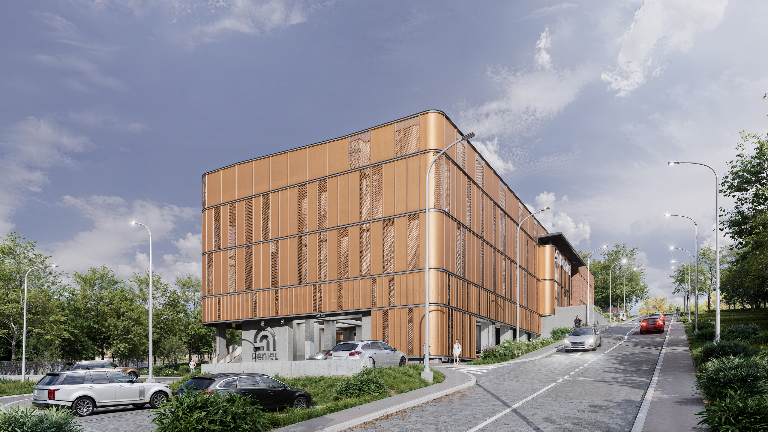 Randare Centrul Multifuncțional Peniel – perspectivă 3